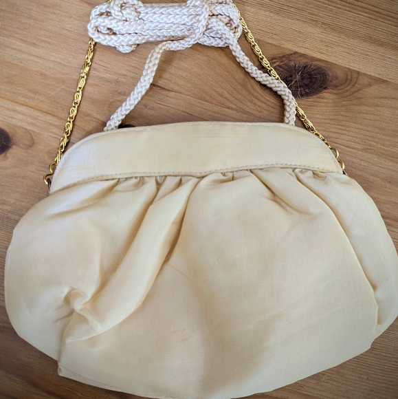 Vtg Nylon Evening Bag - Picture 2 of 7
